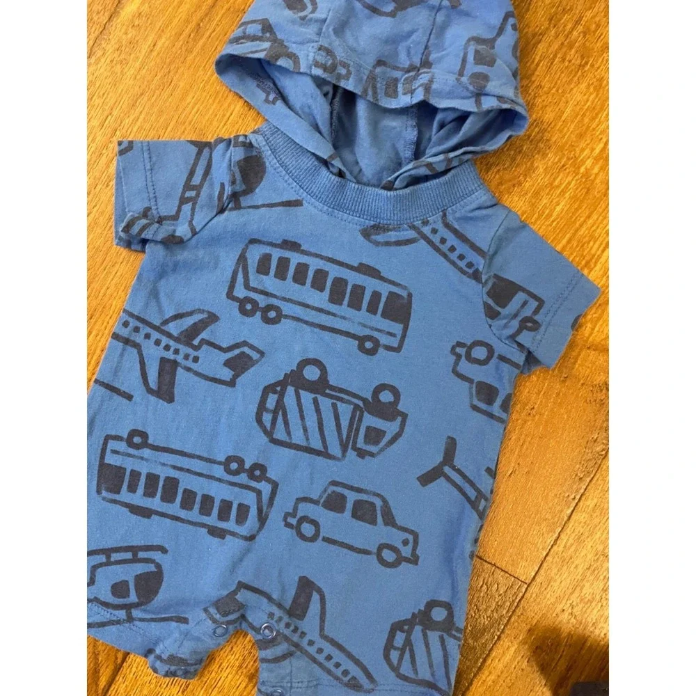 Carters Baby Boy 3 Mo Outfits Clothes Lot Bundle‎ One Piece Rompers Car Bus Dino